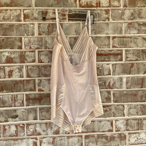 Underwear? Beige Cut Away Bust Body Suit Shaper